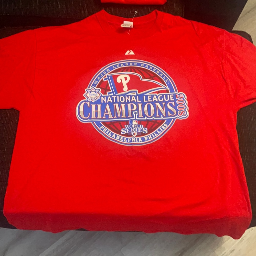 Vintage 2008 Philadelphia Phillies NL Champions Shirt
